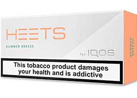 Heets Summer Breeze Cigarettes