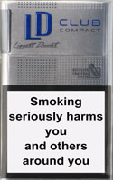 LD Club Compact Silver Cigarettes