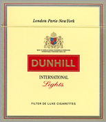 Dunhill International Lights Cigarettes