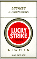 Lucky Strike Lights (Silver) Cigarettes