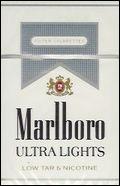 Marlboro Ultra Lights (Silver) Cigarettes