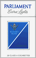Parliament Extra Lights (Silver Blue) Cigarettes