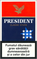 President Classic Stars Cigarettes