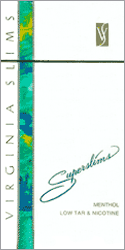 Virginia Slims Superslims Menthol Cigarettes