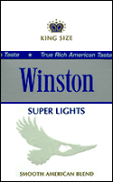 Winston Super Lights (Subtle Silver) Cigarettes