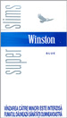 Winston Super Slims Blue 100's