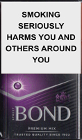 Bond Street Premium Mix Purple Cigarettes