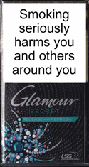Glamour Secret Release and Refresh (Green) Cigarettes