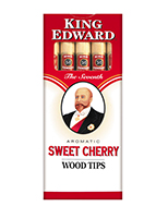 King Edward Wood Tip Cigars Cherry Cigarettes