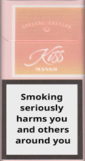 Kiss Super Slims Mango Cigarettes