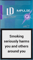 LD Impulse Super Slims Purple Cigarettes
