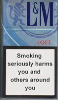 L&M Loft Sea Blue Cigarettes