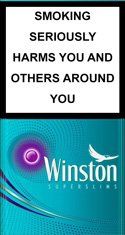Winston Superslims Expand Purple Cigarettes