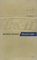 Benson & Hedges Smooth Gold Cigarettes