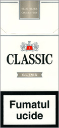 Classic Slims Silver Cigarettes