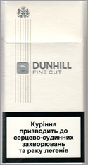 Dunhill Fine Cut White 100`s Cigarettes