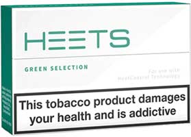 IQOS HEETS Green Cigarettes