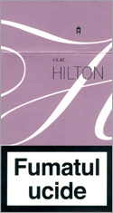 Hilton Super Slims Liliac 100's Cigarettes