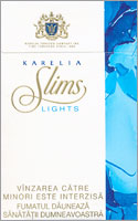 Karelia Slims Lights (Blue) 100`s Cigarettes