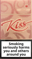 Kiss Super Slims Jolly (Strawberry) 100s Cigarettes