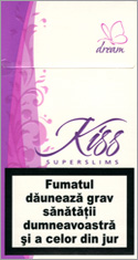 Kiss Super Slims Dream 100's Cigarettes