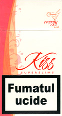 Kiss Super Slims Energy 100's Cigarettes
