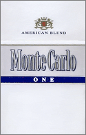 Monte Carlo One (Fine White) Cigarettes