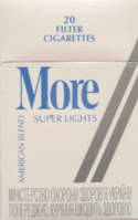 More Super Lights (Subtle Silver) Cigarettes