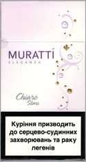Muratti Eleganza Chiara Slims 100`s Cigarettes