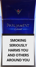Parliament Carat Sapphire Cigarettes