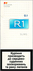 R1 Minima Slim Line 100`s Cigarettes