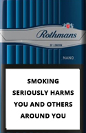 Rothmans Nano Silver Cigarettes