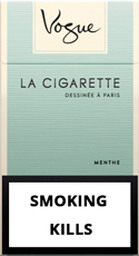 Vogue Super Slims Menthol 100s Cigarettes