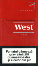 West Red Compact Cigarettes