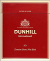 DUNHILL INTERNATIOAL-RED