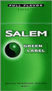 SALEM GL FULL FLAVOR  BOX 100